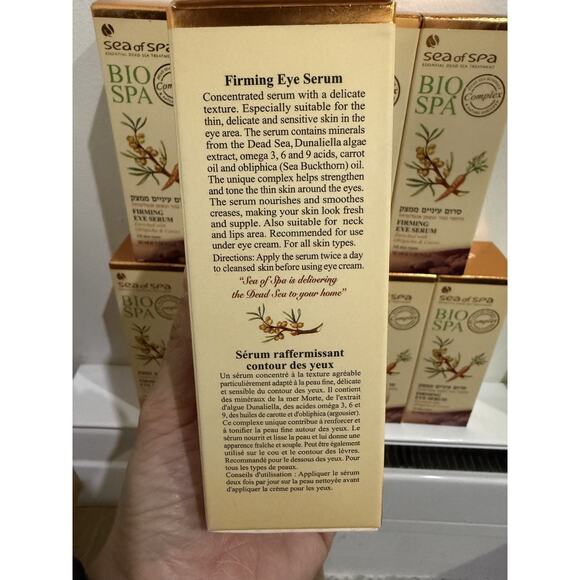 Sea of Spa Bio Spa Firming Eye Serum with Dead Sea Minerals 1.02 oz - Exp 10/27 - Picture 5 of 10
